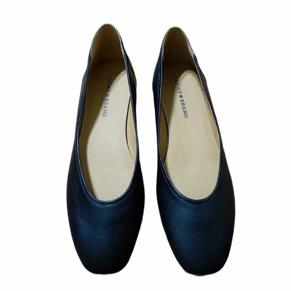 LUCKY BRAND Black Flats